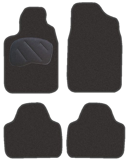 JGO. ALFOMBRAS DIAMOND NEGRA MOD. PEUGEOT 607