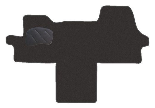 JGO. ALFOMBRAS DIAMOND NEGRA MOD. PEUGEOT BOXER II (06-14) 1FP