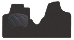 JGO. ALFOMBRAS DIAMOND NEGRA MOD. PEUGEOT EXPERT ( 07- ) ( SOLO
