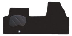 JGO. ALFOMBRAS DIAMOND NEGRA MOD. PEUGEOT EXPERT I (95-06) 1FP - 1P