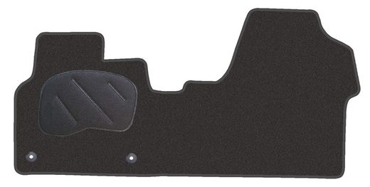 JGO. ALFOMBRAS DIAMOND NEGRA MOD. PEUGEOT EXPERT III (16-) ZONA DELANTERA