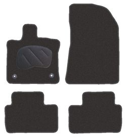 JGO. ALFOMBRAS DIAMOND NEGRA MOD. RENAULT CAPTUR II (2020-) 2F - 2P