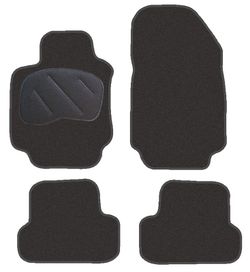 JGO. ALFOMBRAS DIAMOND NEGRA MOD. RENAULT CLIO III (9/05-)