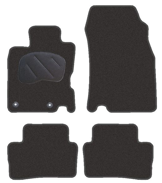 JGO. ALFOMBRAS DIAMOND NEGRA MOD. RENAULT KADJAR 5P (15-)