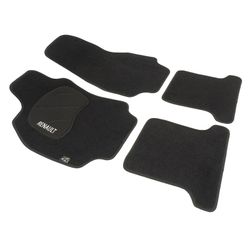 JGO. ALFOMBRAS DIAMOND NEGRA MOD. RENAULT MEGANE CABRIO - COUPE (6/03-08)