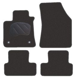 JGO. ALFOMBRAS DIAMOND NEGRA MOD. RENAULT MEGANE IV 5P 2016-