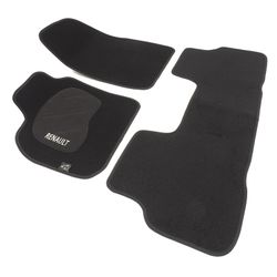 JGO. ALFOMBRAS DIAMOND NEGRA MOD. RENAULT MEGANE SCENIC II (5/03-09) - RX4 /