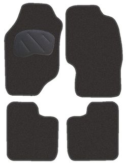 JGO. ALFOMBRAS DIAMOND NEGRA MOD. ROVER 200 - 25 - MG ZR