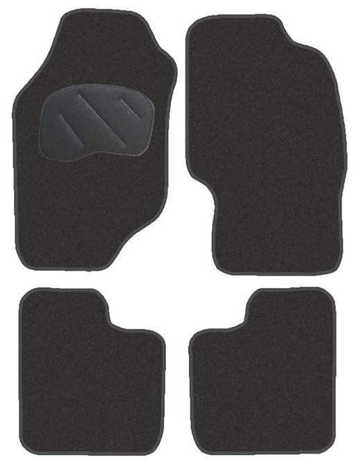 JGO. ALFOMBRAS DIAMOND NEGRA MOD. ROVER 200 - 25 - MG ZR