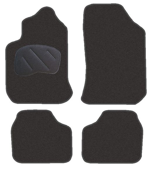 JGO. ALFOMBRAS DIAMOND NEGRA MOD. ROVER 75