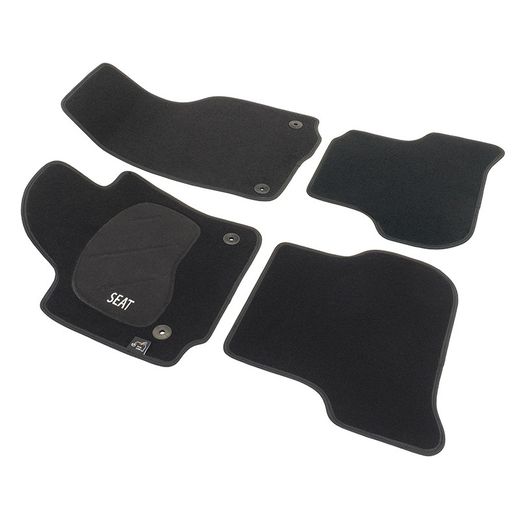 JGO. ALFOMBRAS DIAMOND NEGRA MOD. SEAT ALTEA XL (09)