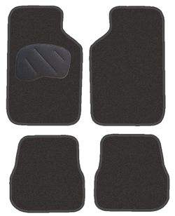 JGO. ALFOMBRAS DIAMOND NEGRA MOD. SEAT IBIZA - MALAGA (88-92)