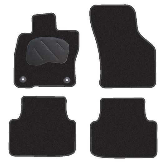 JGO. ALFOMBRAS DIAMOND NEGRA MOD. SEAT LEON IV (2020-)