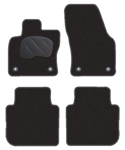 JGO. ALFOMBRAS DIAMOND NEGRA MOD. SKODA KADIAQ ( 16- )