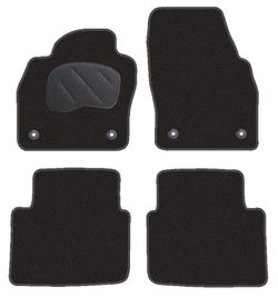 JGO. ALFOMBRAS DIAMOND NEGRA MOD. SKODA SCALA (2019-) 2F - 2P+2C