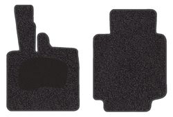 JGO. ALFOMBRAS DIAMOND NEGRA MOD.  SMART FORTWO (07)