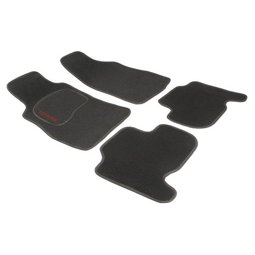 JGO. ALFOMBRAS DIAMOND NEGRA MOD. TOYOTA LAND CRUISER (8/96-12/02)