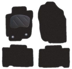JGO. ALFOMBRAS DIAMOND NEGRA MOD. TOYOTA RAV-4 IV ( XA40 ) ( 13- )