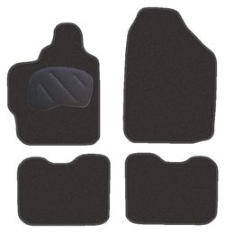 JGO. ALFOMBRAS DIAMOND NEGRA MOD. TOYOTA  YARIS XP90 (05-10)
