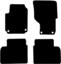 JGO. ALFOMBRAS DIAMOND NEGRA MOD. VOLKSWAGEN AMAROK (10)