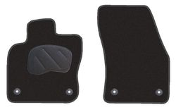 JGO. ALFOMBRAS DIAMOND NEGRA MOD. VOLKSWAGEN CADDY V (2020-) 1F - 2P+2C