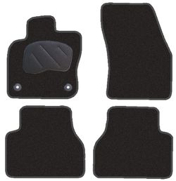 JGO. ALFOMBRAS DIAMOND NEGRA MOD. VOLKSWAGEN CADDY V (2020-) 2F - 2P+2C