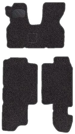 JGO. ALFOMBRAS DIAMOND NEGRA MOD.  VOLKSWAGEN T4 CARAVELLE