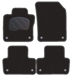 JGO. ALFOMBRAS DIAMOND NEGRA MOD. VOLVO XC60 II ( 17- )