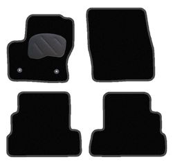 JGO. ALFOMBRAS DIAMOND NEGRA MOD.FORD KUGA II ( 13- 16) 2F - 2P