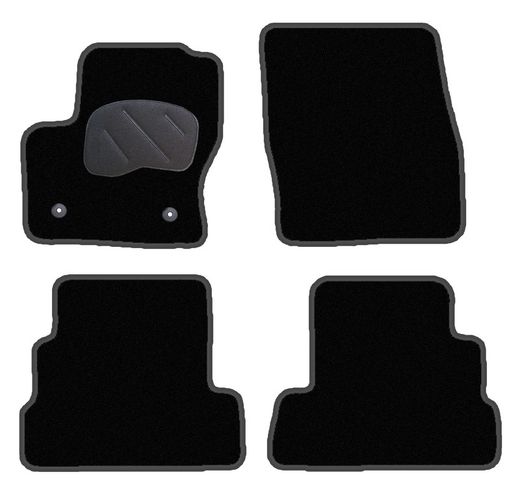 JGO. ALFOMBRAS DIAMOND NEGRA MOD.FORD KUGA II ( 13- 16) 2F - 2P