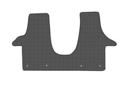 JGO. ALFOMBRAS DIAMOND NEGRA MOD.VOLKSWAGEN T5/T6 ZONA DELANTERA INDUSTRIAL