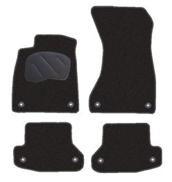 JGO. ALFOMBRAS DIAMOND NEGRO MOD. AUDI A5 II (F53) COUPE (2016-) 2F - 2P+2C+4T