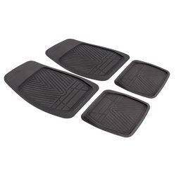 JGO. TAPETES DE BORRACHA "CARGO" 4 PEÇAS