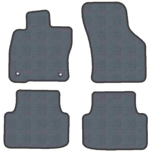 JGO. ALFOMBRAS GOMA MOD.CUPRA FORMENTOR (20-24 ) 2F-2P