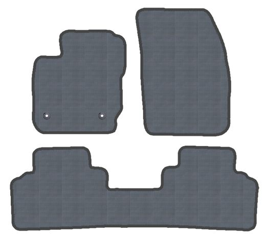 JGO. ALFOMBRAS GOMA MOD. FORD COURIER II TOURNEO 5P (14-) 2F- 2P