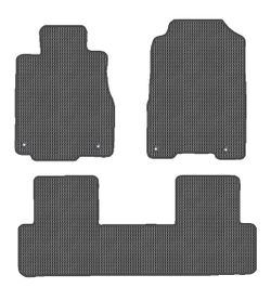 JGO. ALFOMBRAS GOMA MOD. HONDA CR-V V (16-) MANUAL/AUTOMÁTICO