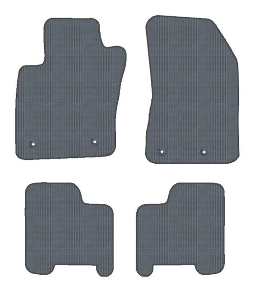 JGO. ALFOMBRAS GOMA MOD. JEEP RENEGADE (14-)