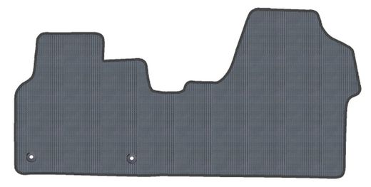 JGO. ALFOMBRAS GOMA MOD. PEUGEOT EXPERT III (16-) ZONA DELANTERA