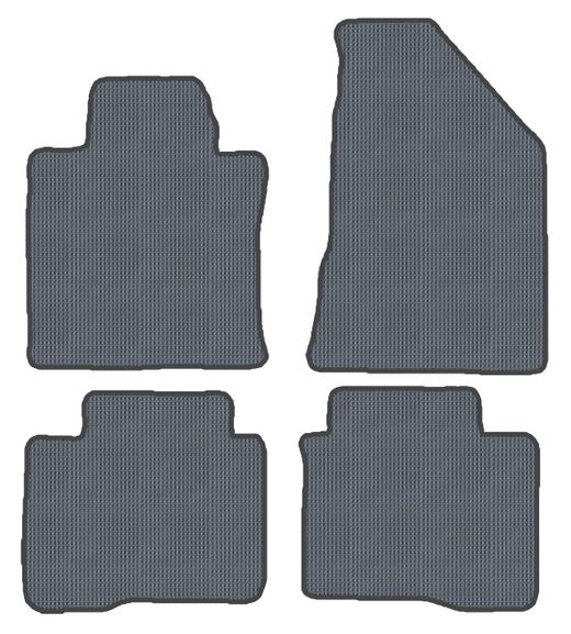 Conjunto De Tapetes De Borracha, Ssangyong Korando C300 2019-> 2f