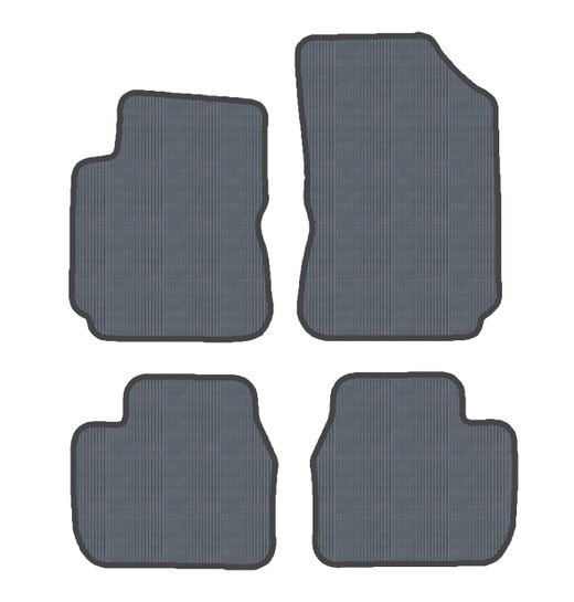 JGO. ALFOMBRAS GOMA "OFF ROAD" MOD. CITROËN C4 CACTUS II ( 18- ) 2F - 2P