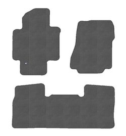 JGO. ALFOMBRAS GOMA "OFF ROAD" MOD. NISSAN NV200 (09-) 2FP