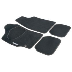 JGO. ALFOMBRAS MOQUETA "PREMIUM" NEGRA SEMIMEDIDA - RENAULT..