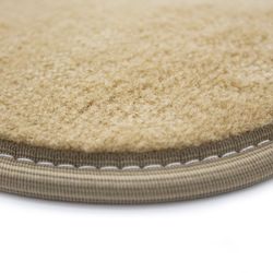 JGO. ALFOMBRAS MOQUETA "PRIVILEGE" BEIGE RIBETE BEIGE