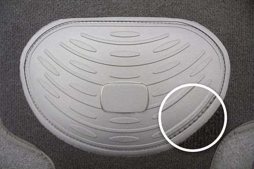 JGO. 4 ALFOMBRAS MOQUETA "SELECT" NEGRA TALONERA GOMA COLOR NEGRA