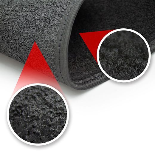 JGO. ALFOMBRAS MOQUETA "SELECT" NEGRA TALONERA MOQUETA - ALFA ROMEO