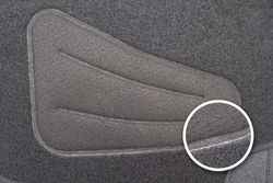 JGO. ALFOMBRAS MOQUETA "SELECT" NEGRA TALONERA MOQUETA - ALFA ROMEO