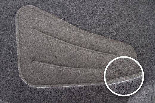 JGO. ALFOMBRAS MOQUETA "SELECT" NEGRA TALONERA MOQUETA - ALFA ROMEO