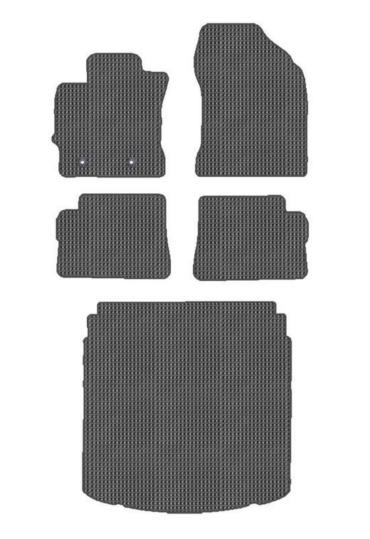 JGO. TAPETES "OFF ROAD" MOD. TOYOTA AURIS II TOURING SPORTS E180 (2015-) / 2F+M