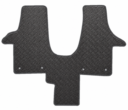 JGO. ALFOMBRAS OFF ROAD MOD.VOLKSWAGEN T5 (03-15) ZONA DELANTERA CONFORT