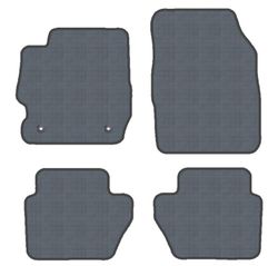 JGO. ALFOMBRAS "OFF ROAD" NEGRA MOD. FORD KA+ (2016-) 2F- 2P